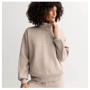 NWT FLX Solace 1/4 Zip Track Pullover Jacket - Size Large